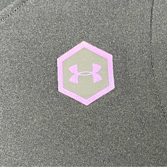 UNDER Armour Rush HeatGear Long Sleeve Top Thumbholes Celliant - Picture 6 of 9